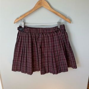 Adorable Wild Fable Plaid Pleated Skirt